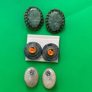 Vintage Clip-On shoe clips or earrings